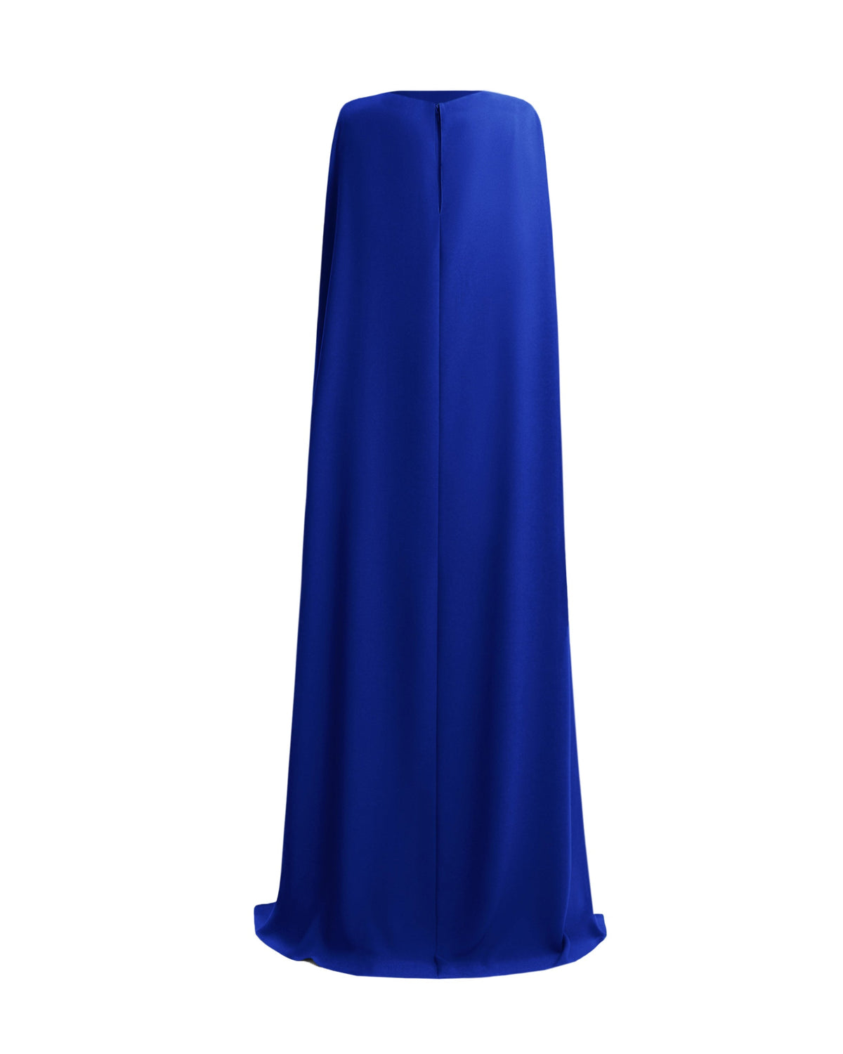Draped Long Royal Blue Kaftan