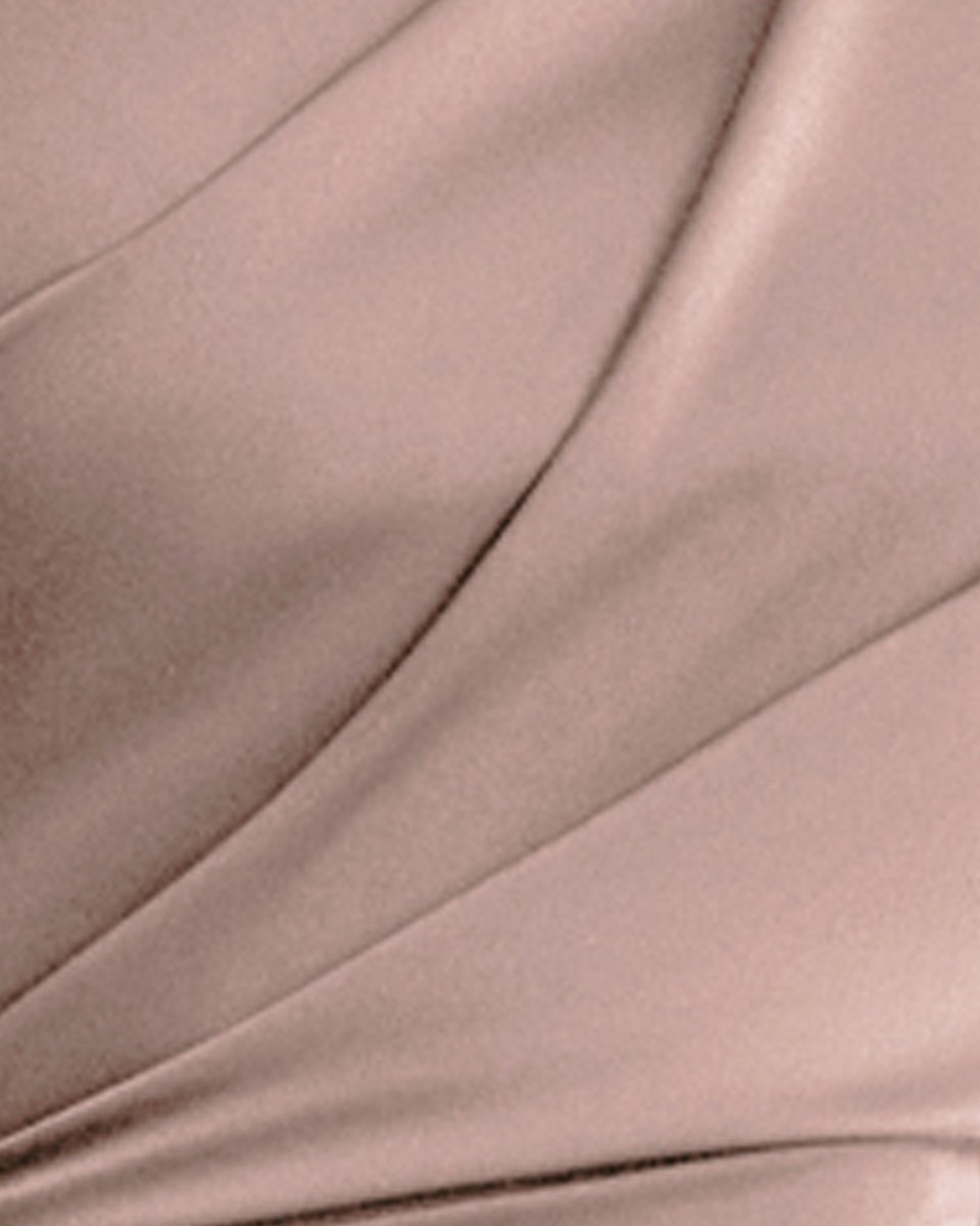 Asymmetrical Ruffled Draped Dress