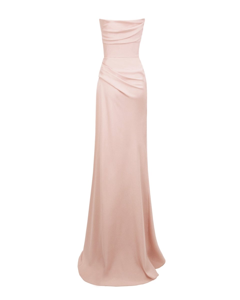 Beaded Strapless Dress