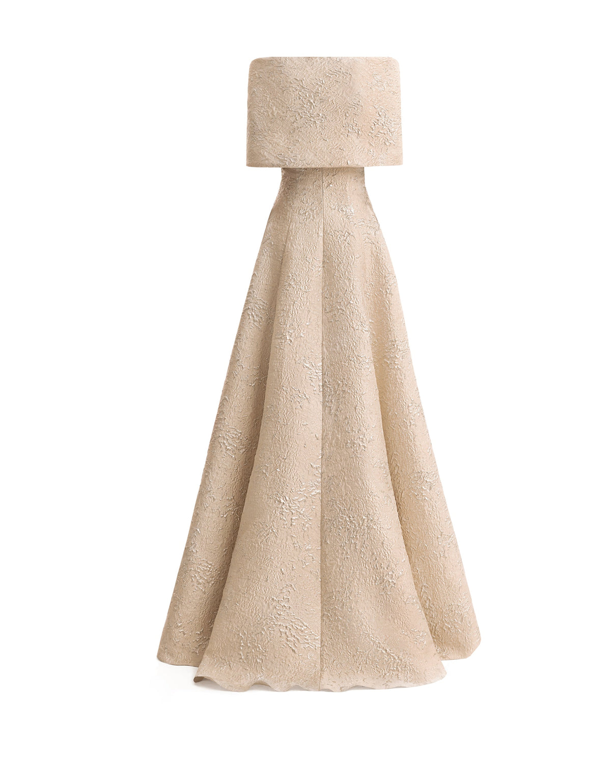 Sweetheart Off-Shoulder Jacquard Dress