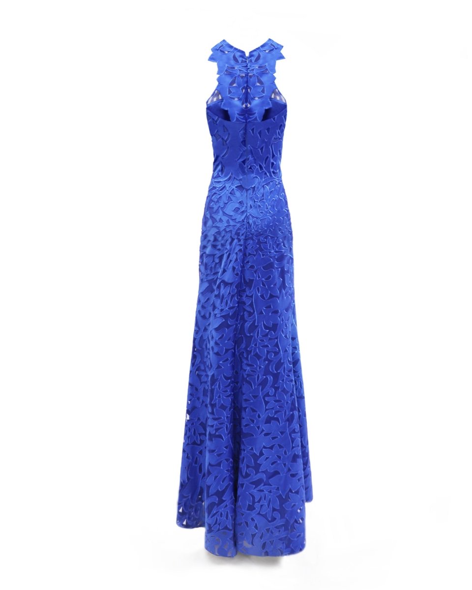 Halter-Neckline Dress