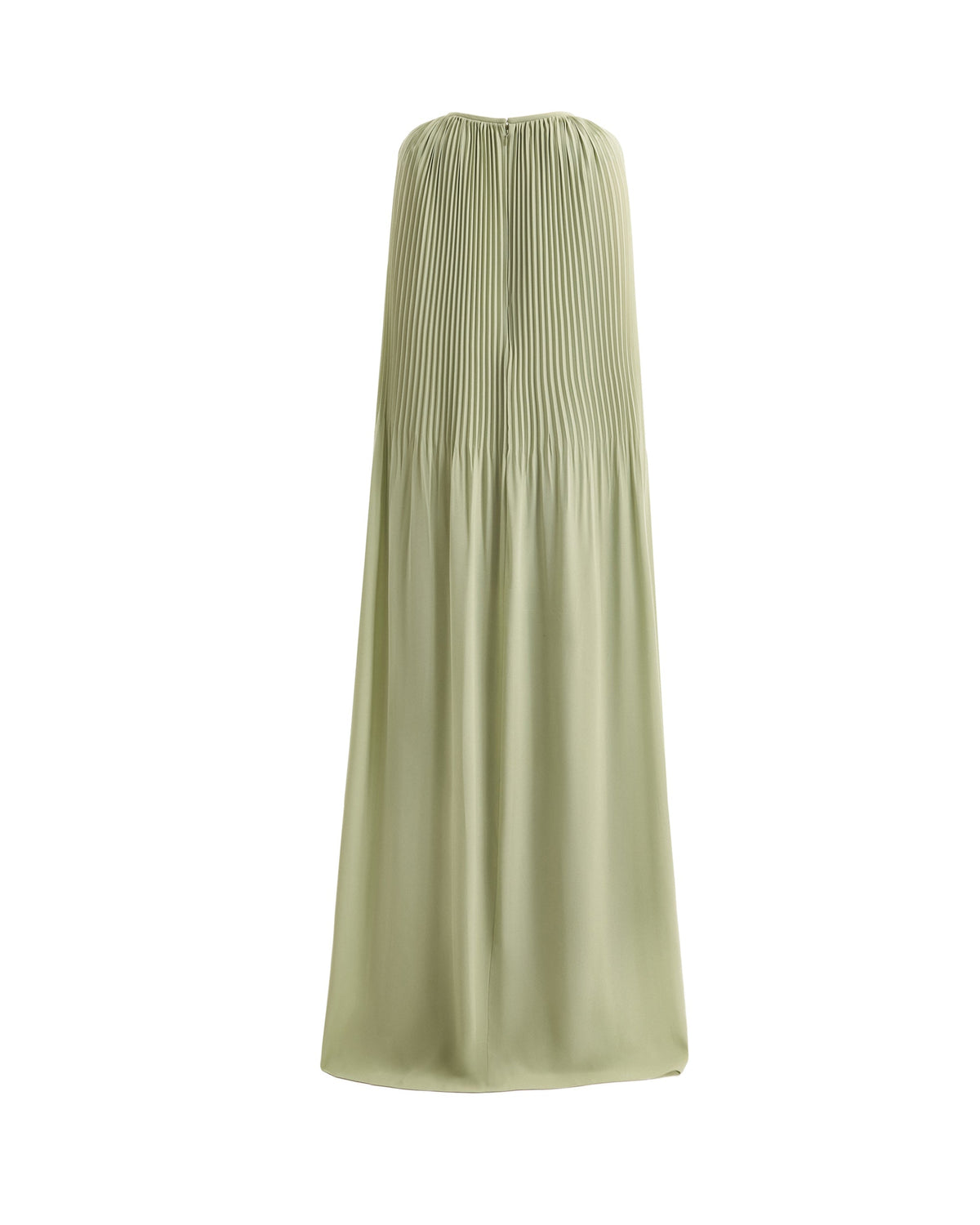 Pleated Cape Dress