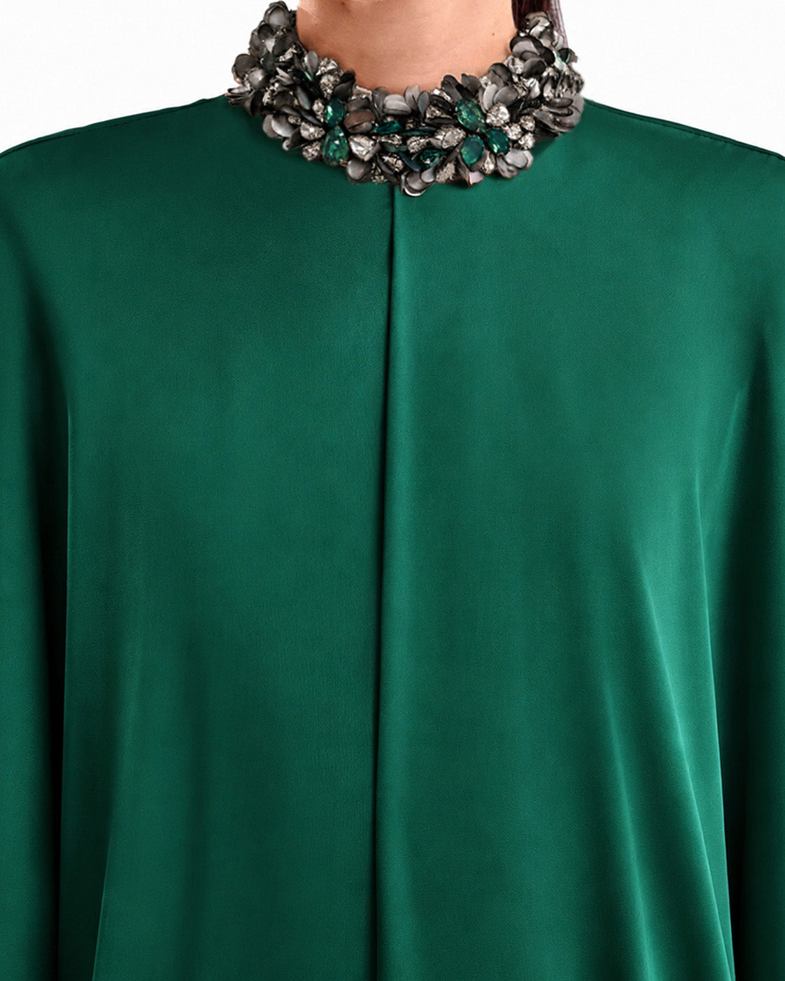 Beaded Neck Kaftan