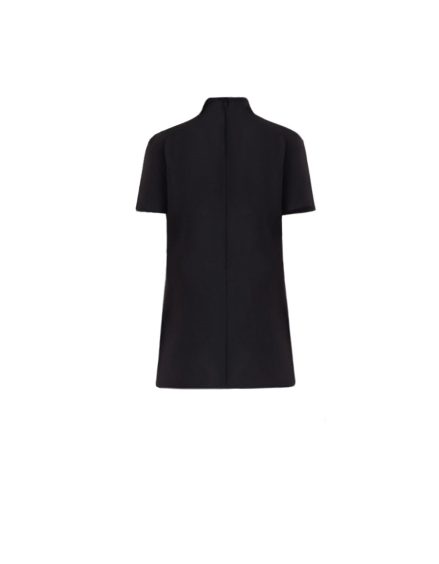 High-Neck Top with Trousers