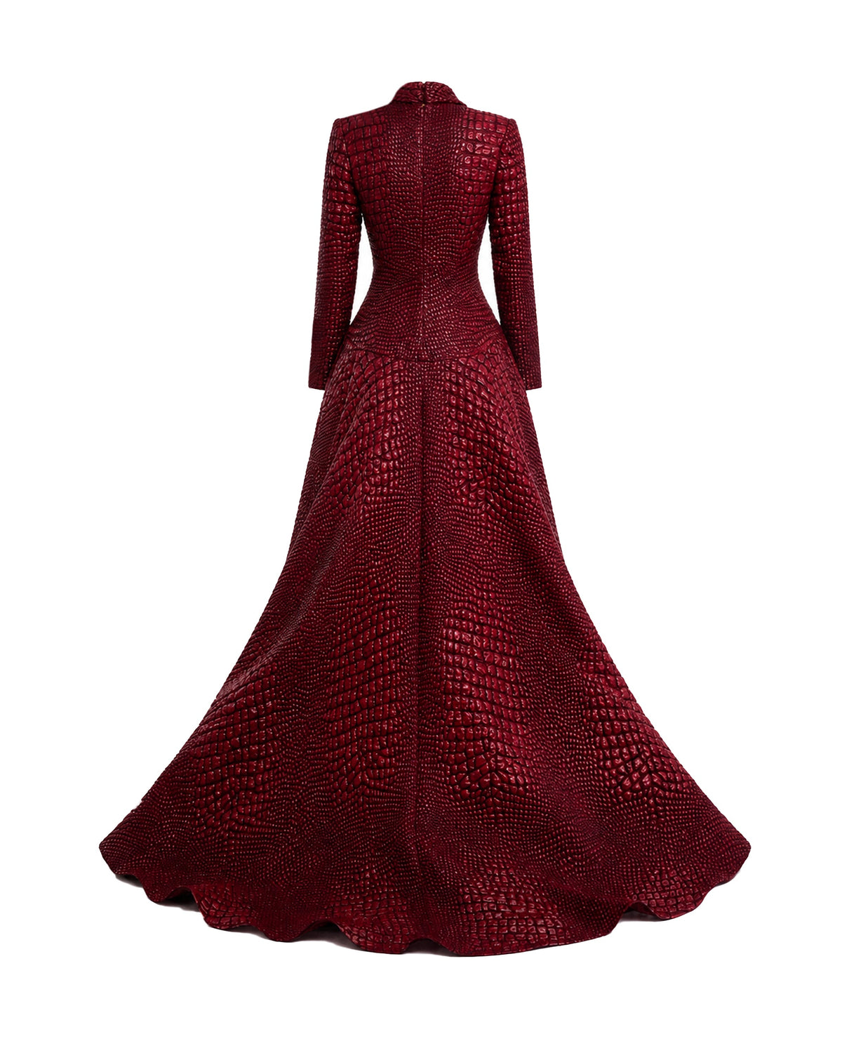 Textured V-Neck Dress