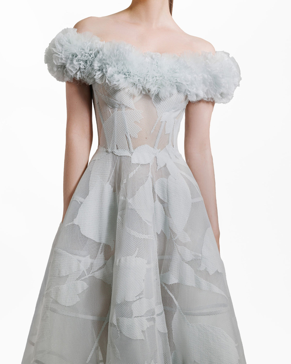Rushed Off-The-Shoulders Dress