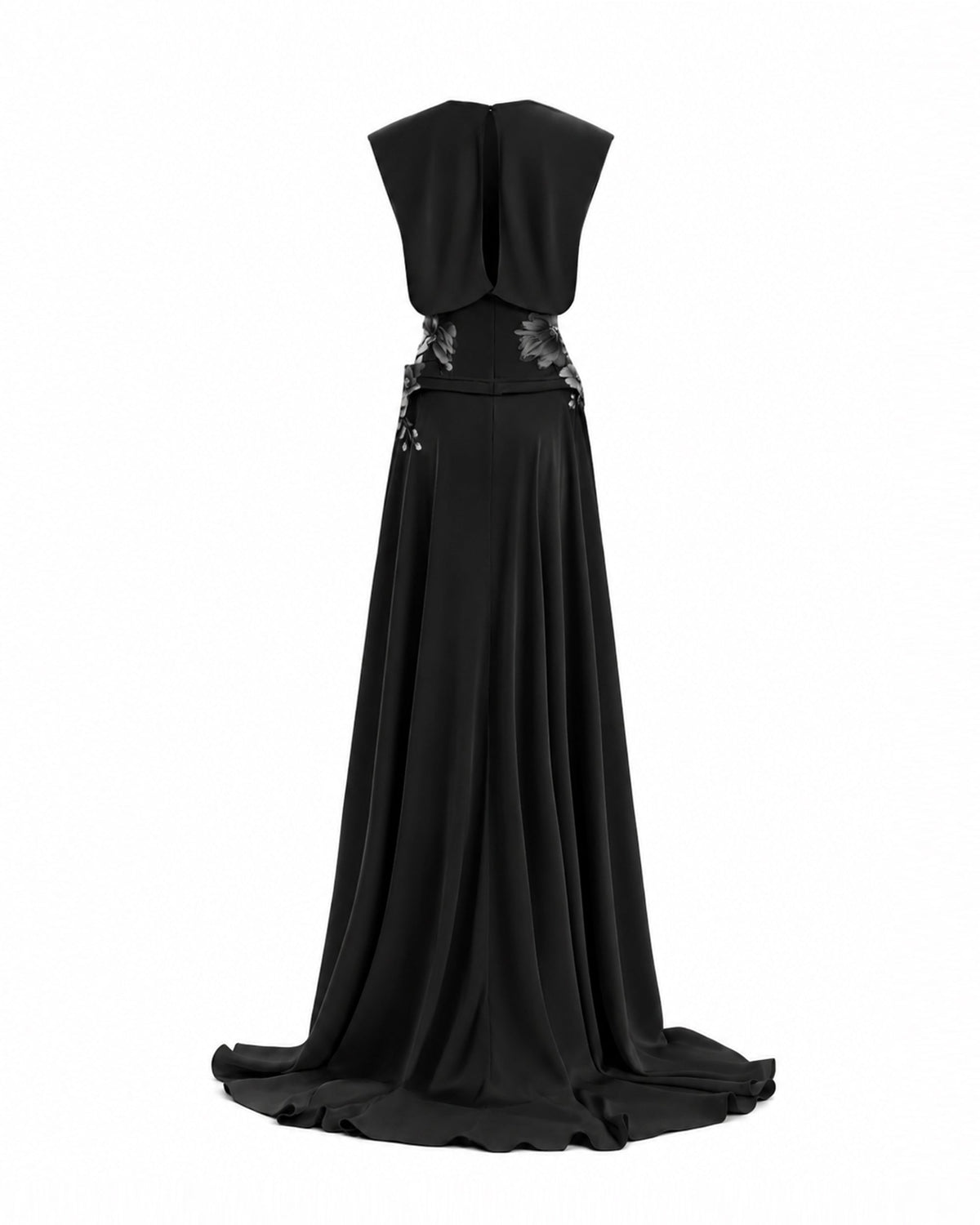 V-Neck Beaded Dress