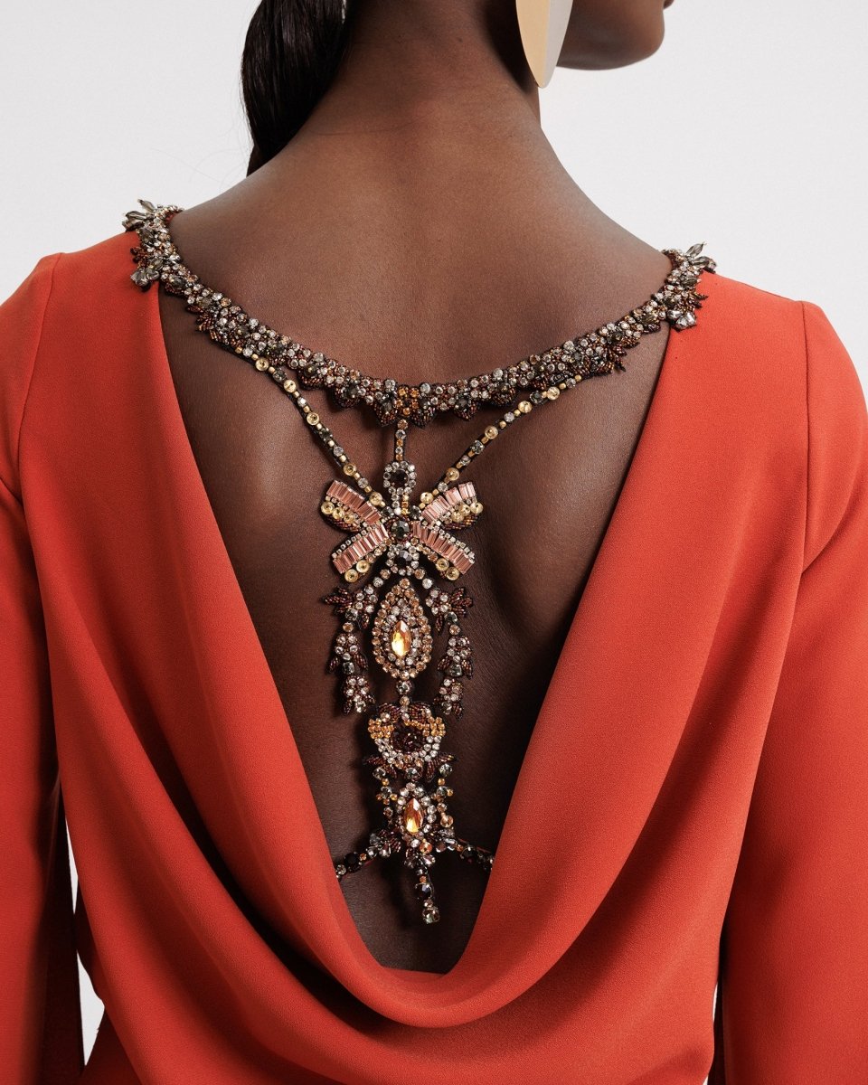 Long-Sleeve Flared Set
