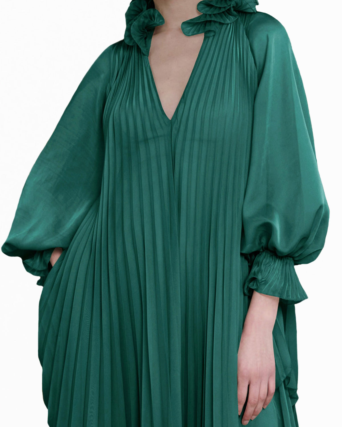 Loose Cut Petrol Kaftan