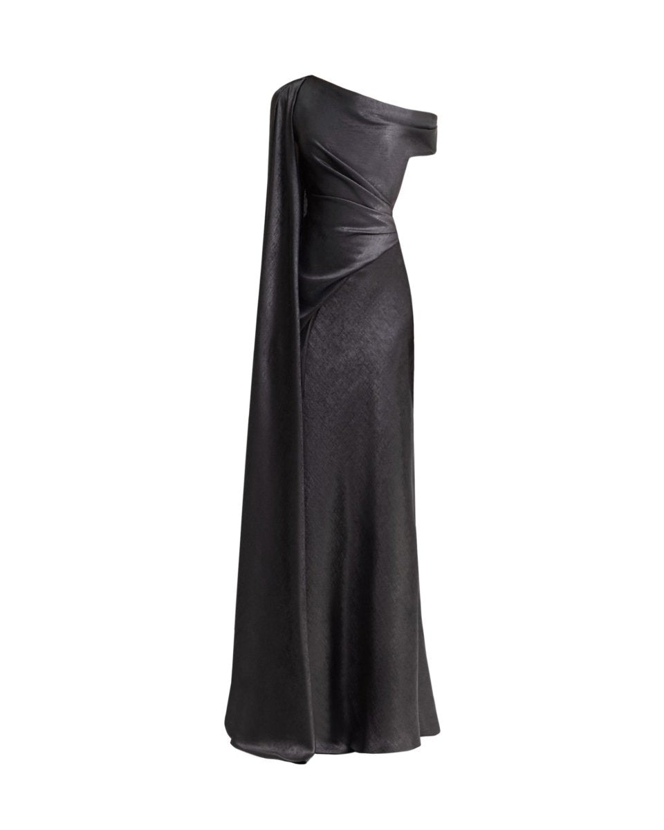 Asymmetrical Draped Dress