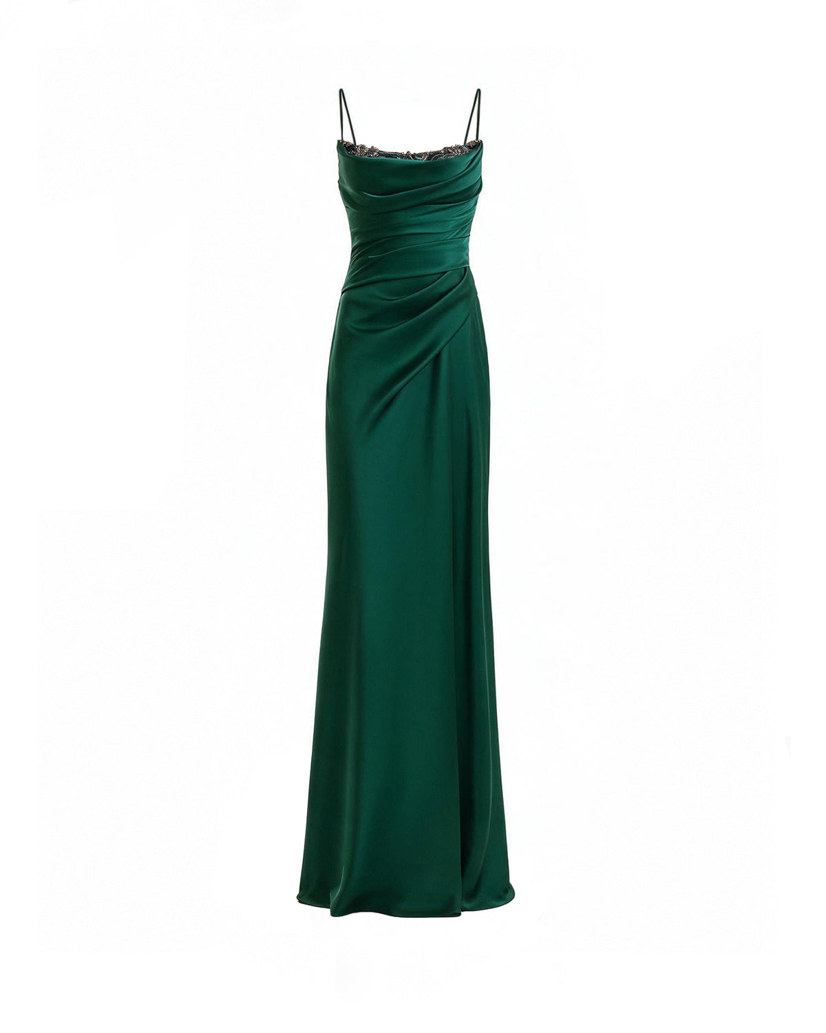 Beaded Neckline Dress