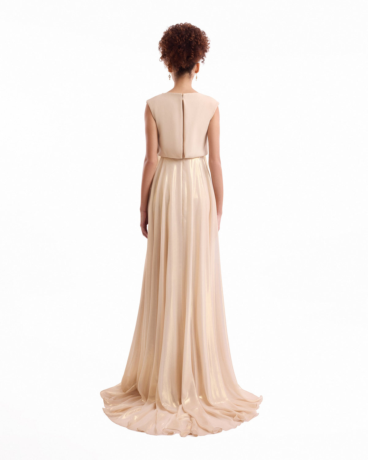 Cowl Gathered Dress