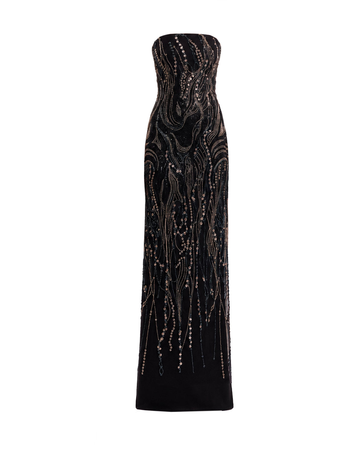 Beaded Cape Dress