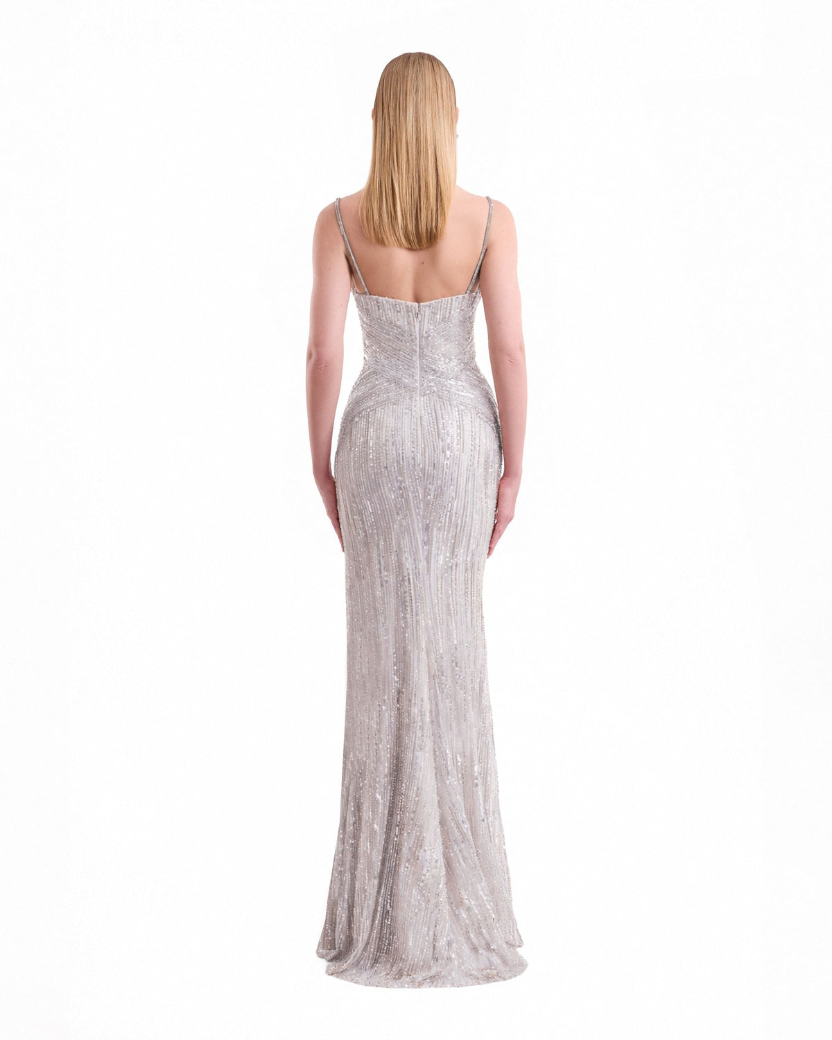 Criss-Cross Beaded Dress