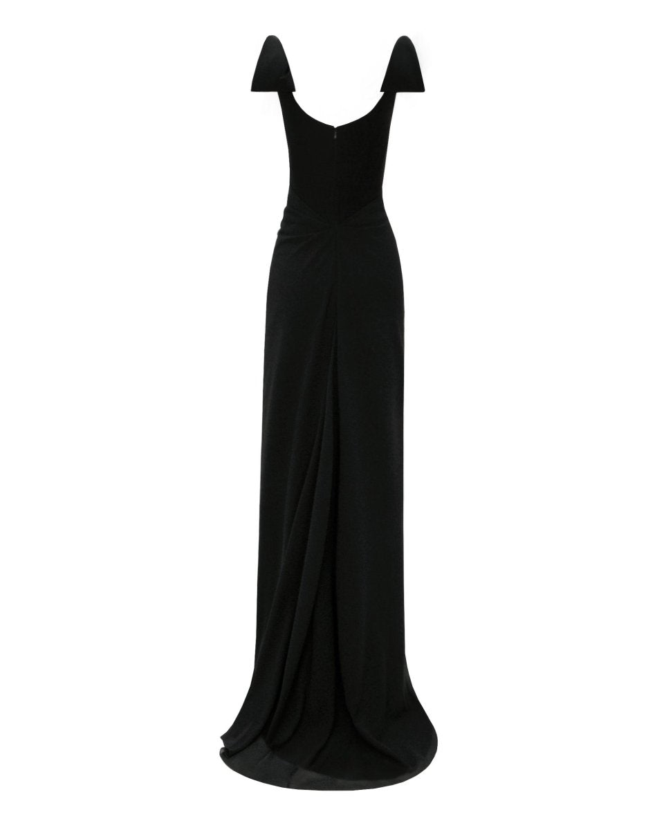 Squared Neckline Corset Dress