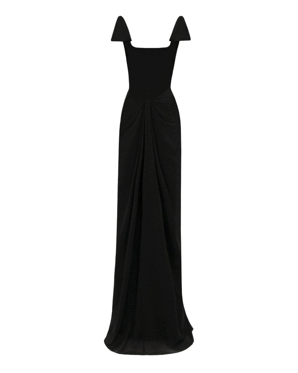 Squared Neckline Corset Dress