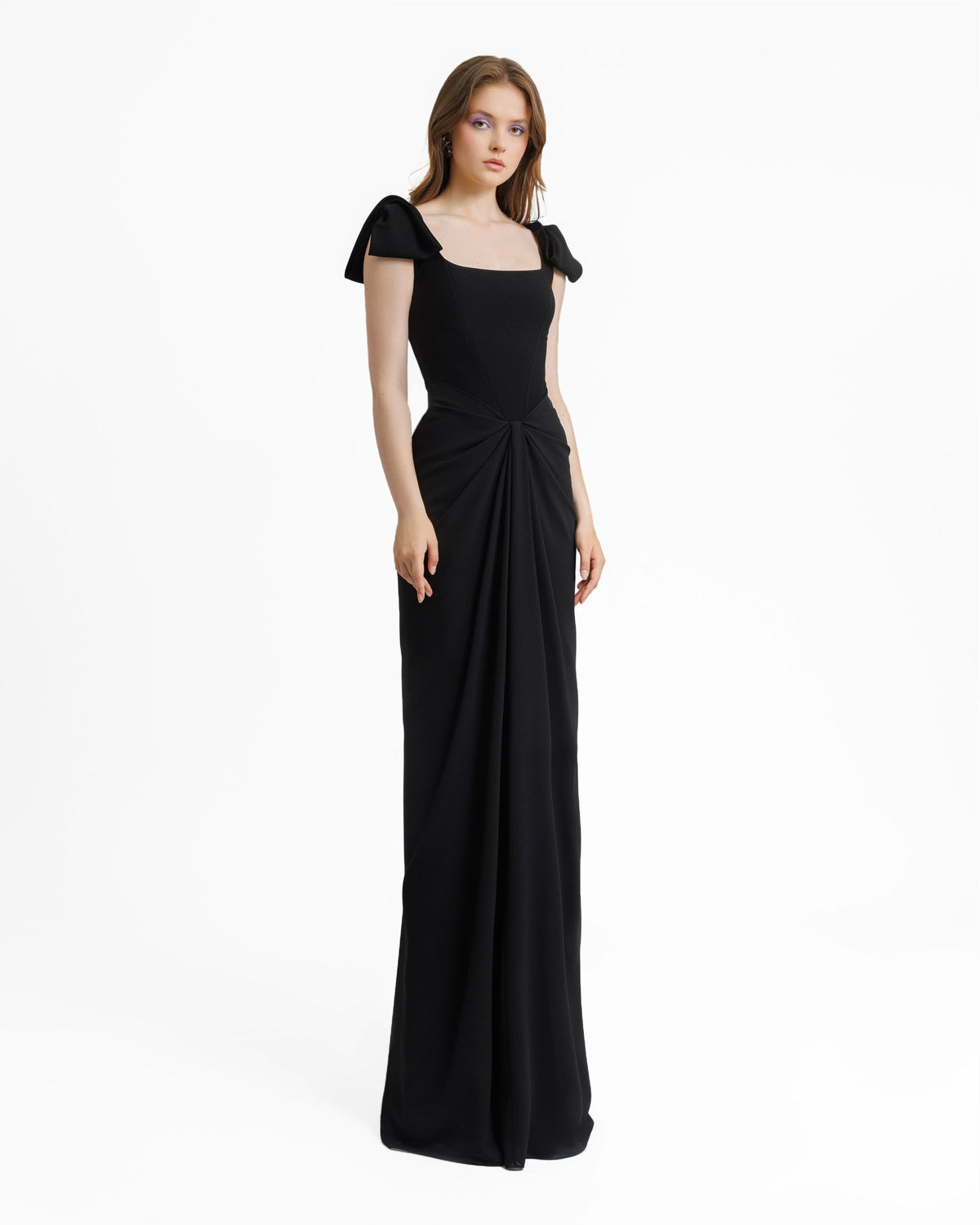 Squared Neckline Corset Dress