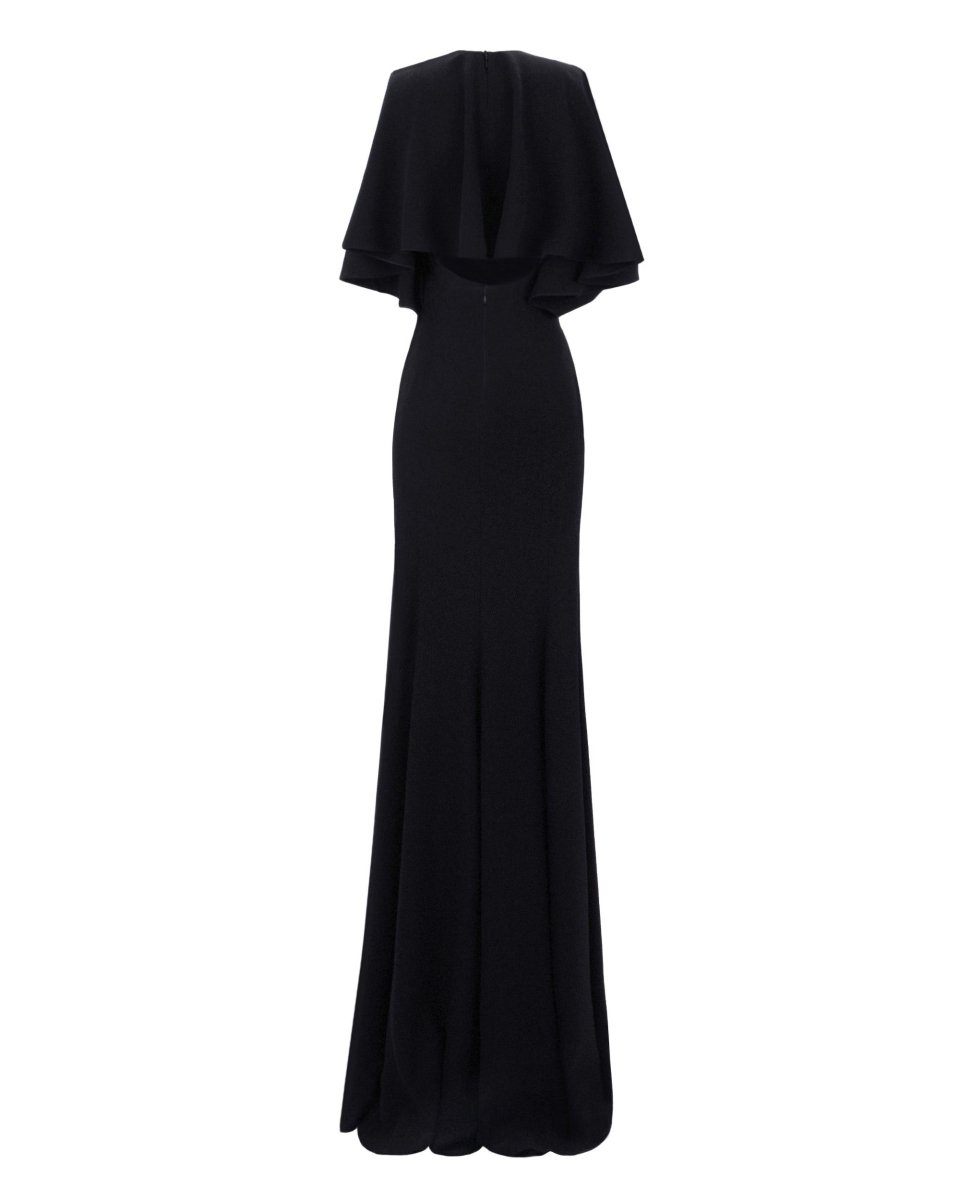 Dress With Cape-Like Sleeves