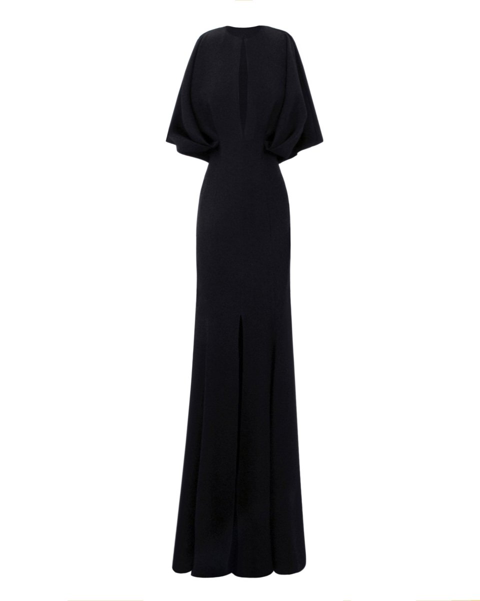 Dress With Cape-Like Sleeves