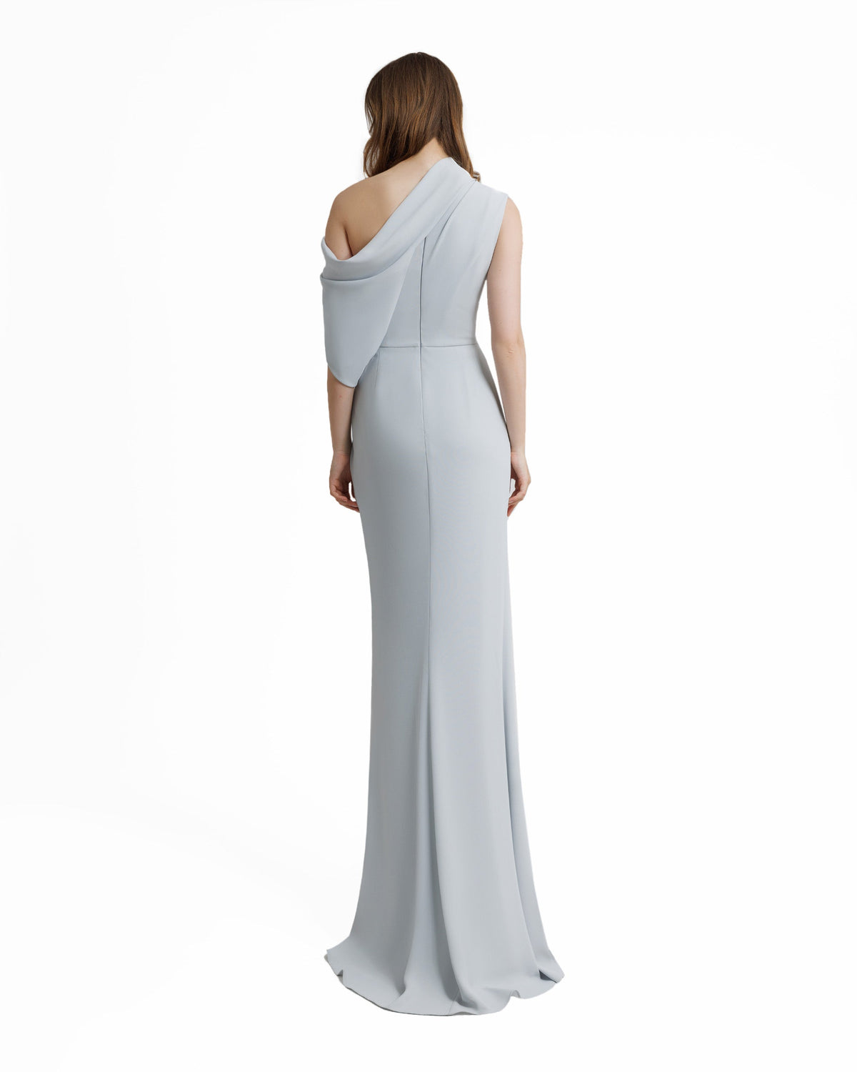 Asymmetrical Neckline Dress