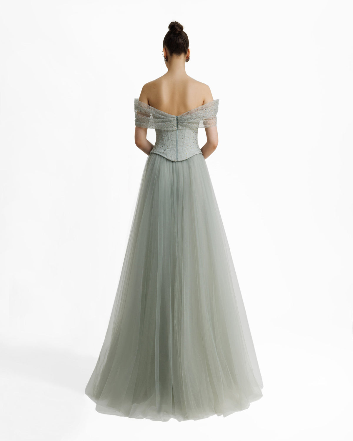 Off-The-Shoulder Corset Dress