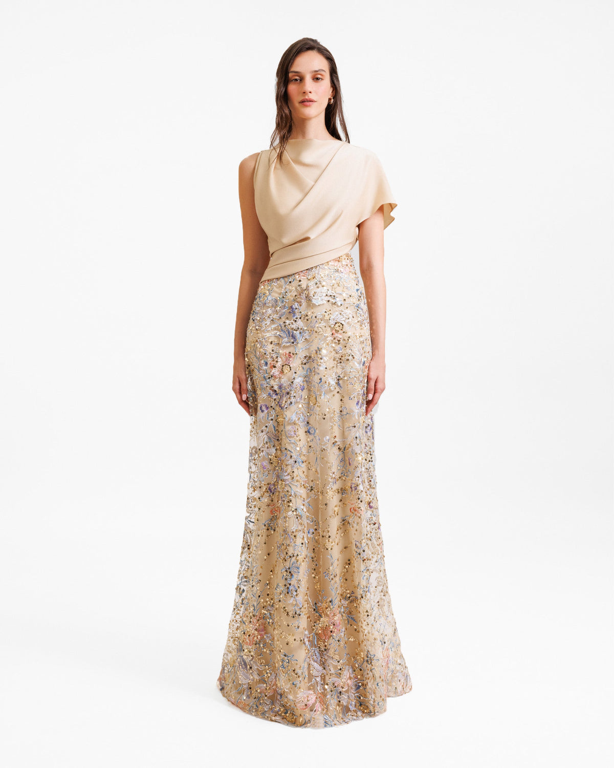Fully Beaded Skirt Dress