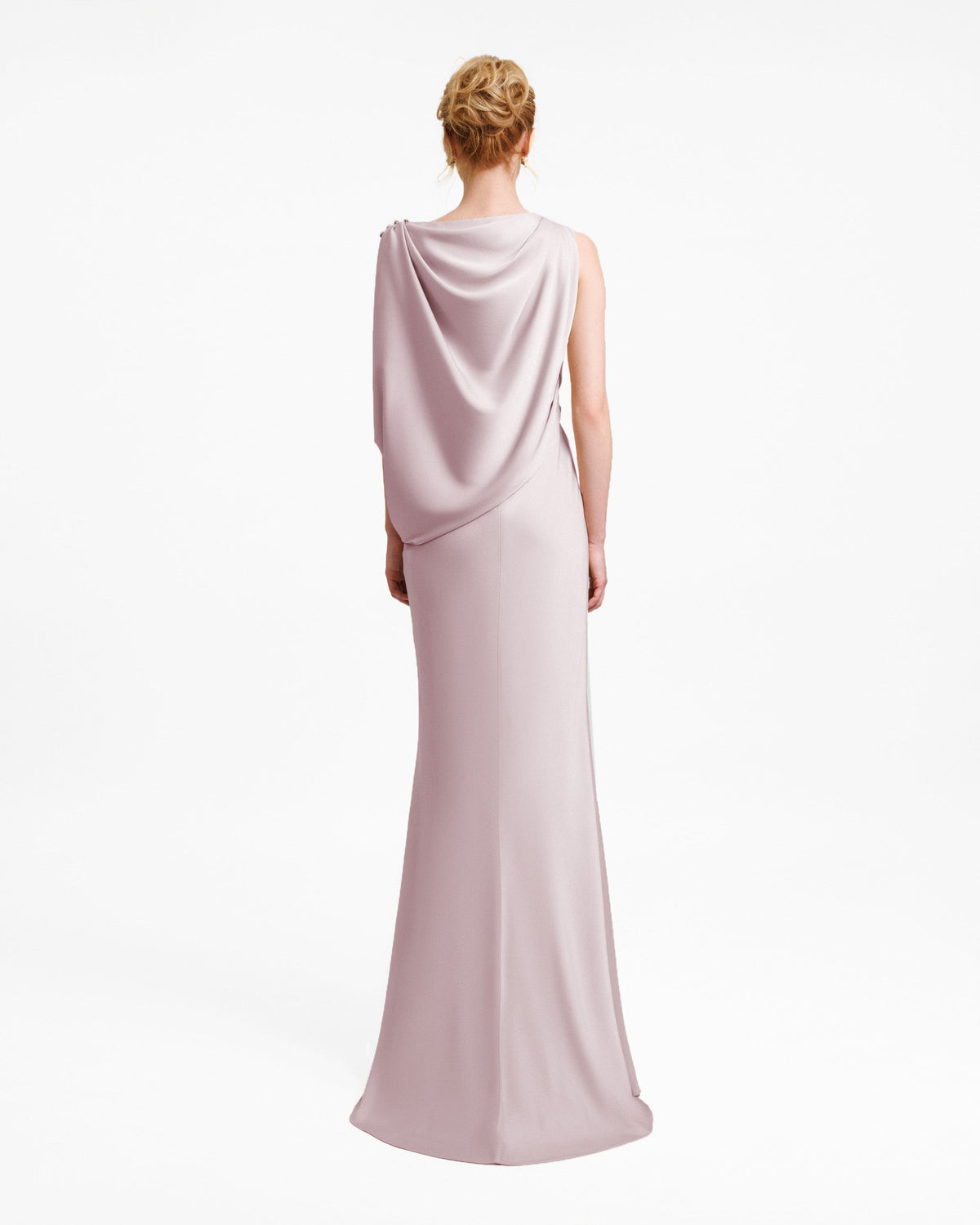 Asymmetrical Draped Dress