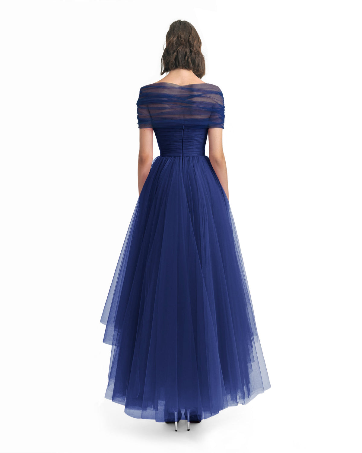 Asymmetrical Tulle Dress