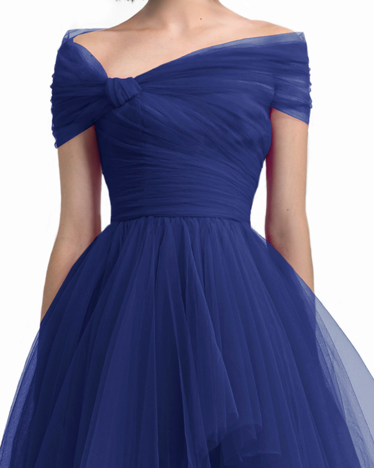 Asymmetrical Tulle Dress