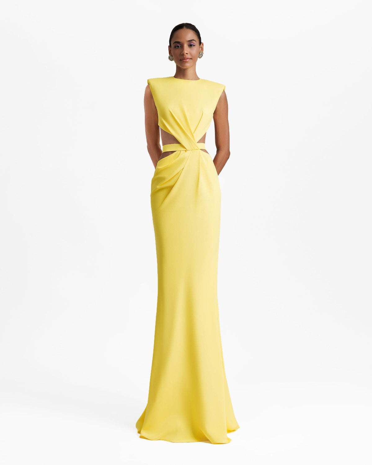 Long Dress With Cut-Outs