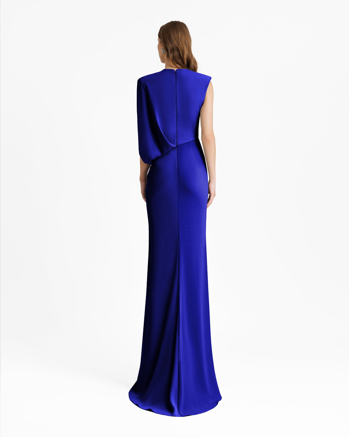 Long Dress With Bolero-Like Sleeve