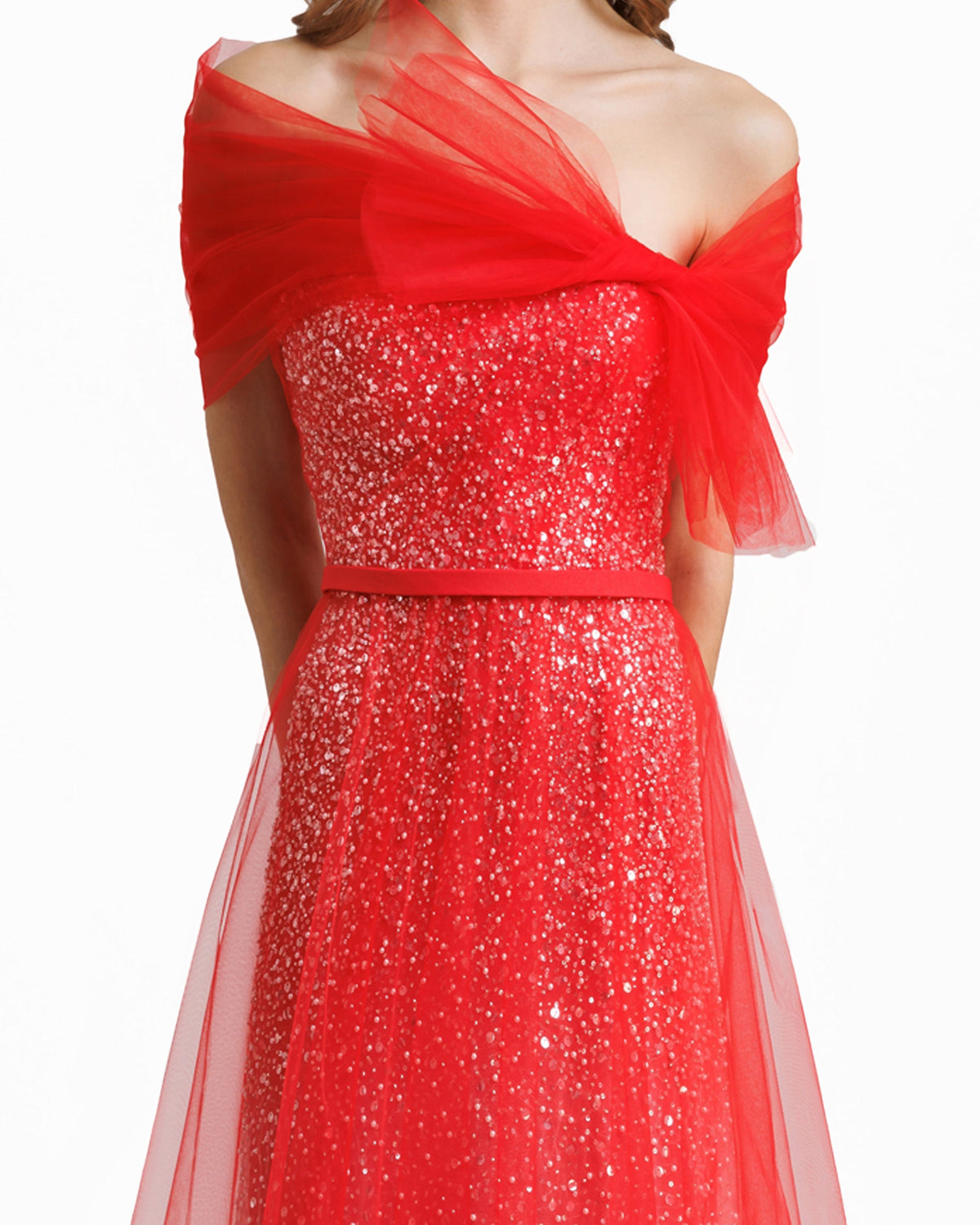 Dress With Bow Design