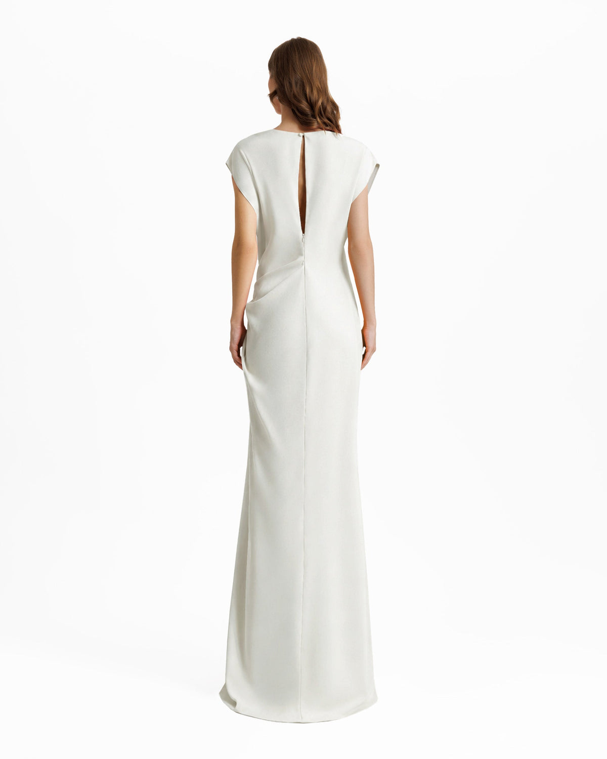 Loose Cut Dress With Drapings