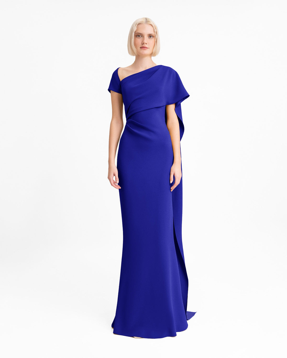 Asymmetrical Neckline Dress
