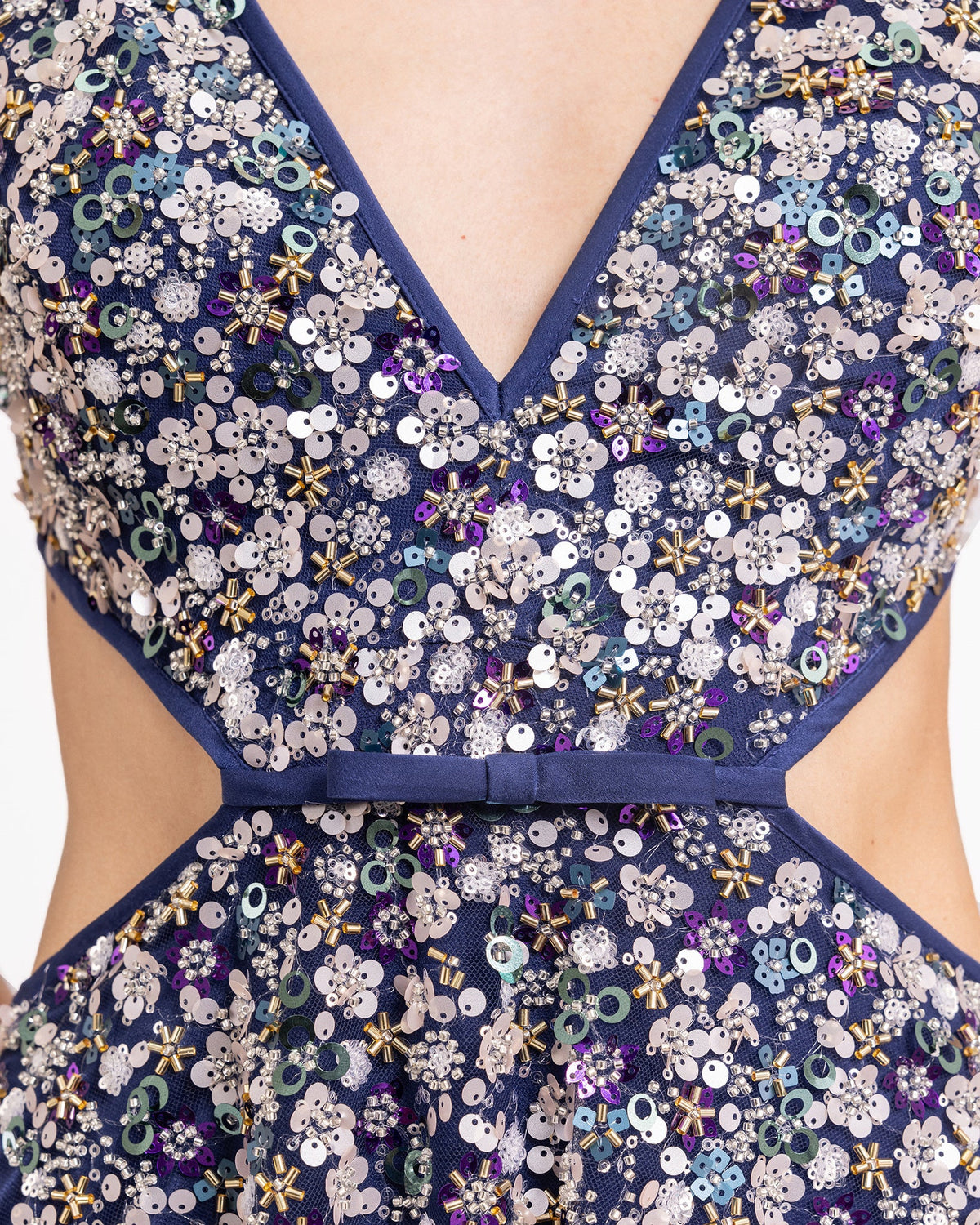 Side and Back Cut-Out Dress
