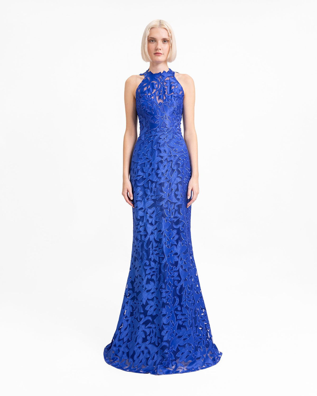 Halter-Neckline Dress