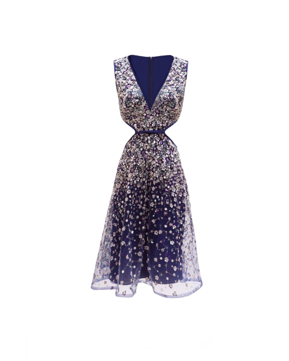 Side and Back Cut-Out Dress