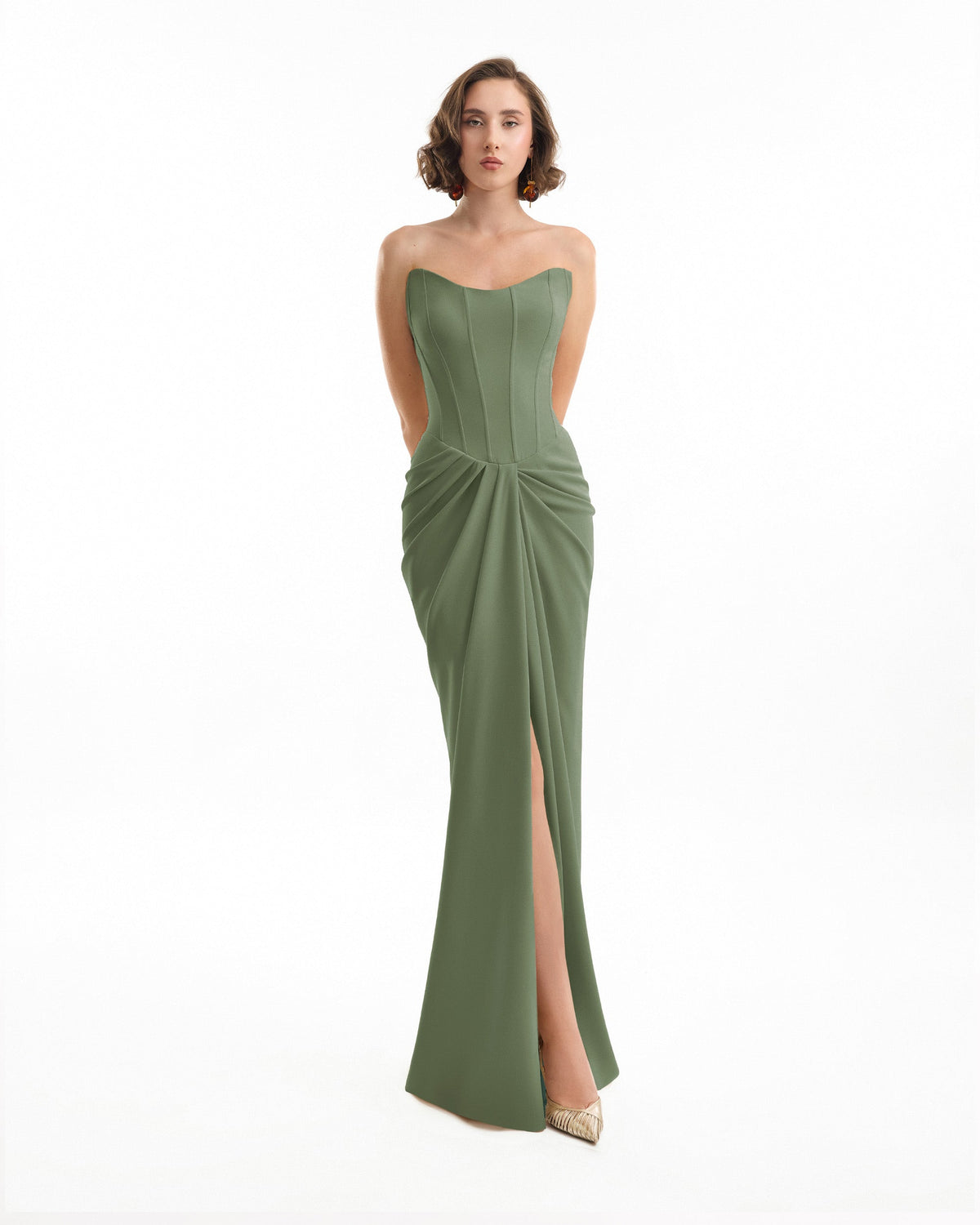 Strapless Corset Dress