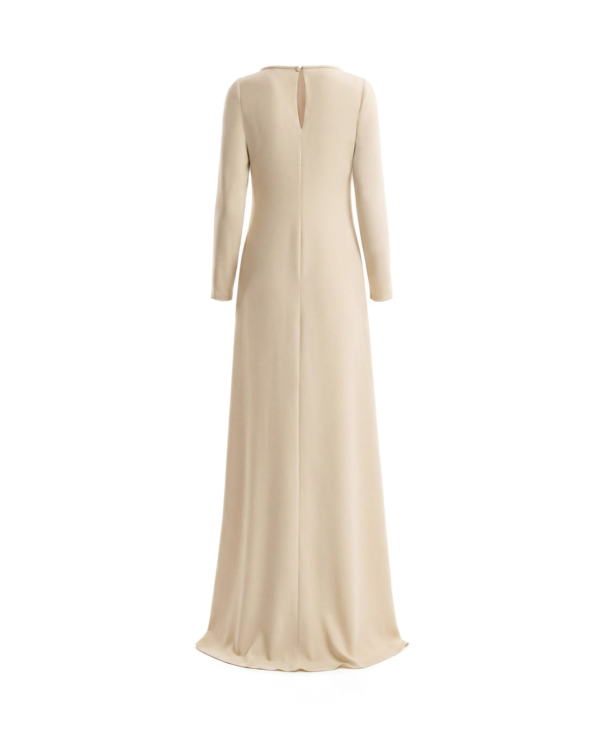 Long-Sleeve A-Line Dress