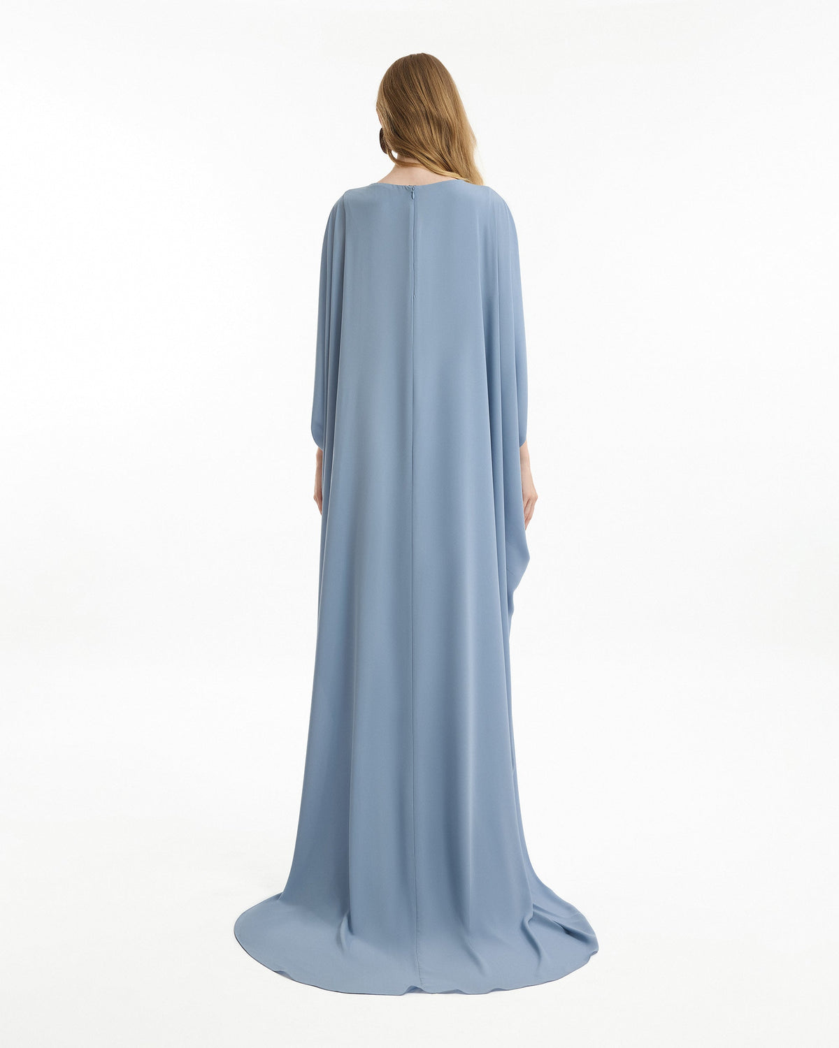Flowy High-Neck Dress