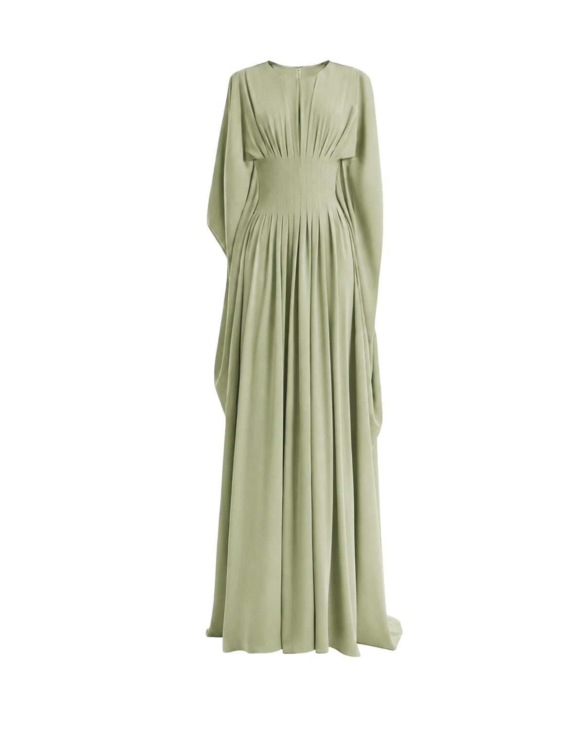 Flowy High-Neck Dress