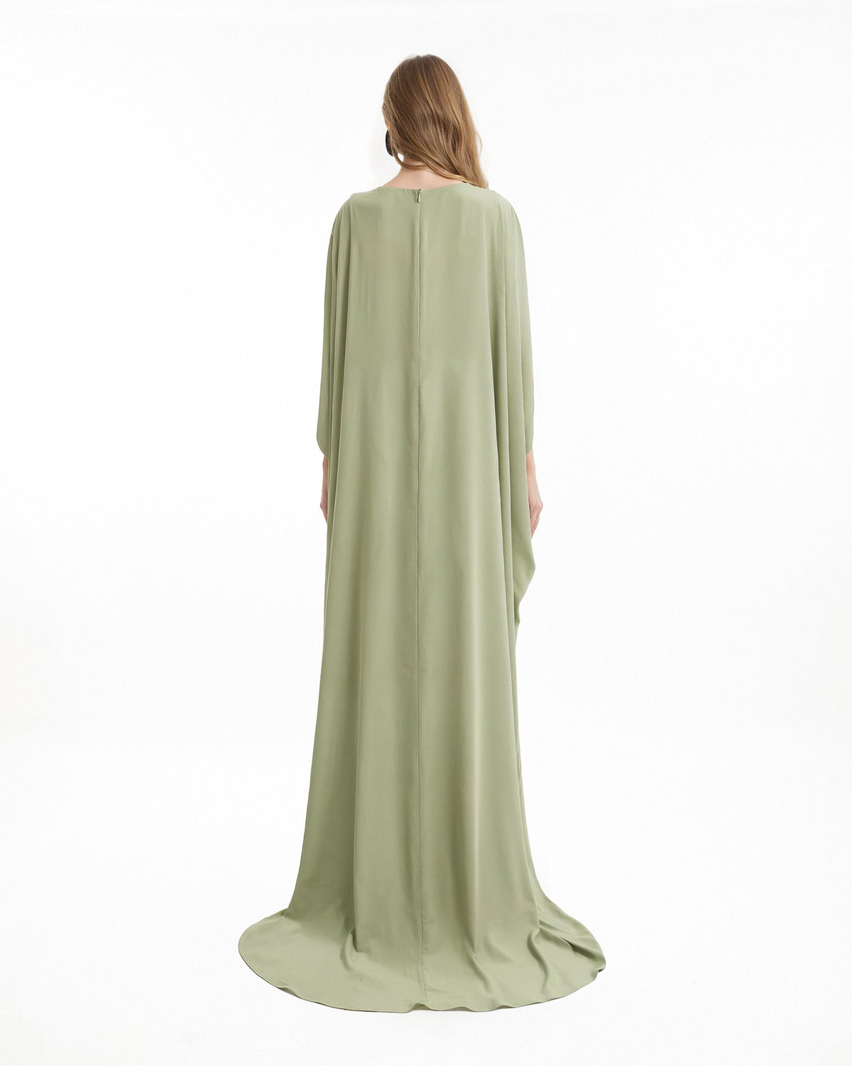 Flowy High-Neck Dress