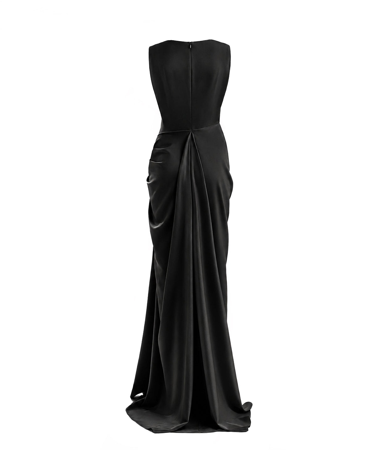 Draped Long Dress