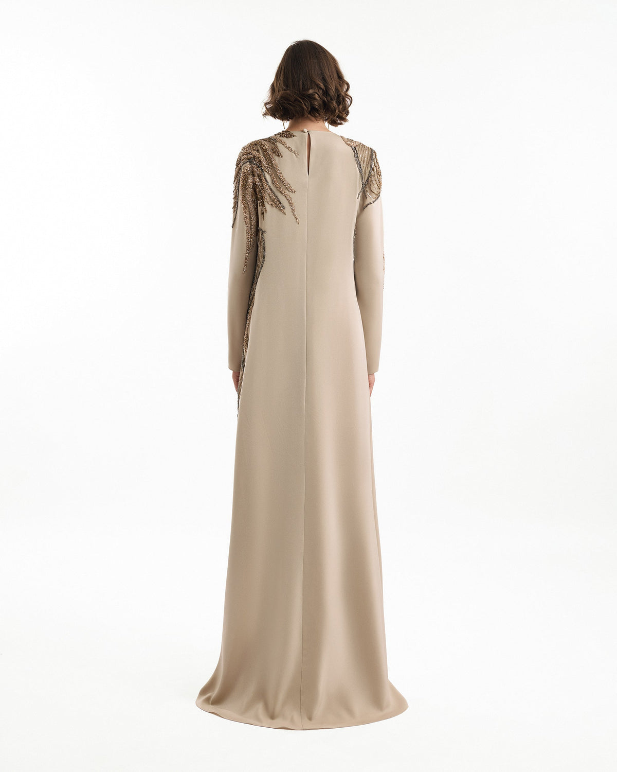 Asymmetrical Beading Dress