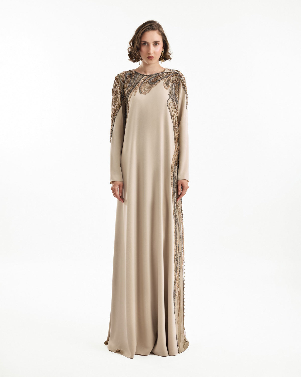 Asymmetrical Beading Dress