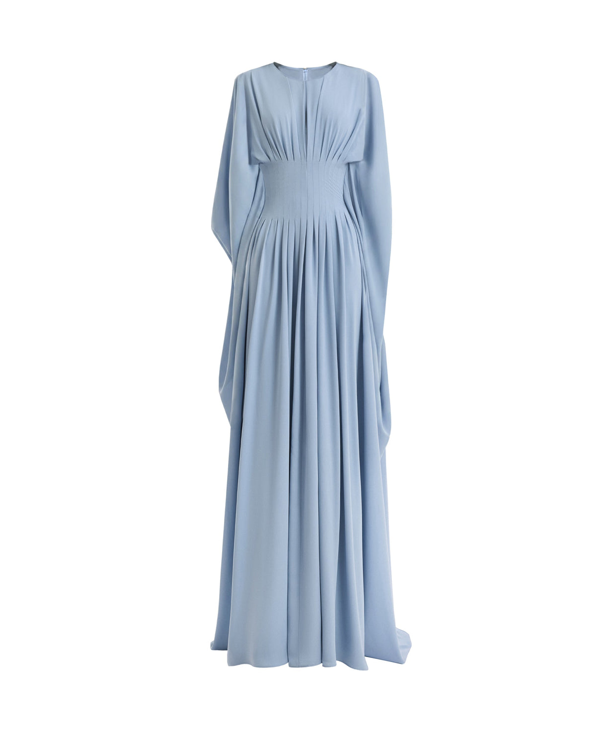 Flowy High-Neck Dress