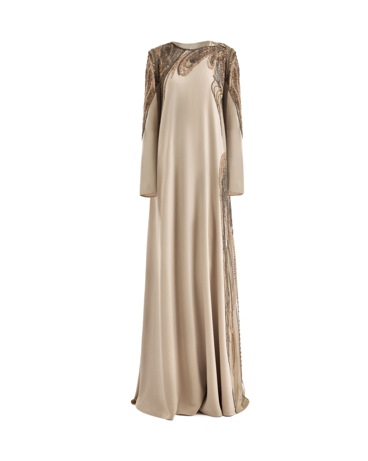 Asymmetrical Beading Dress