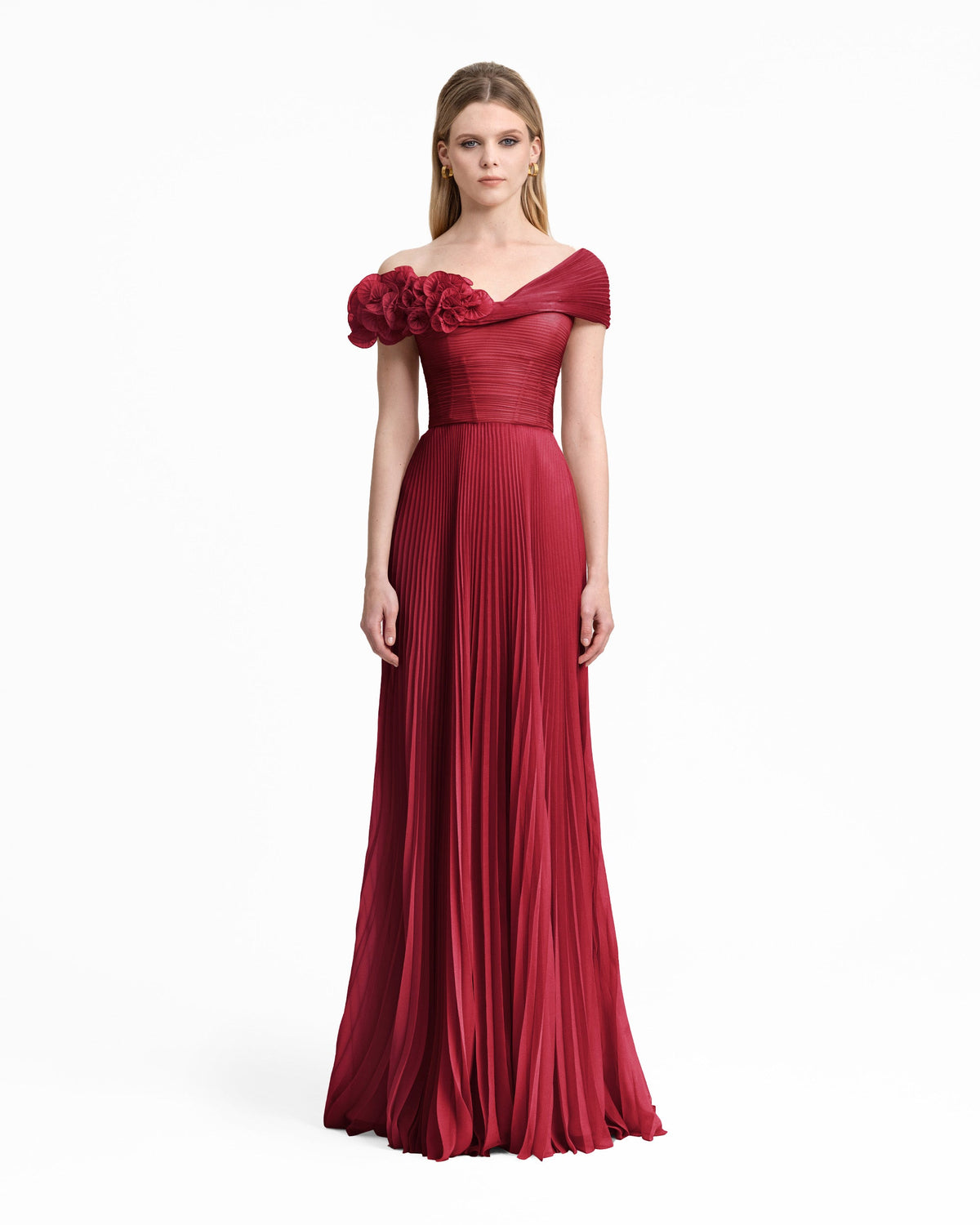 Asymmetrical Chiffon Corset Dress