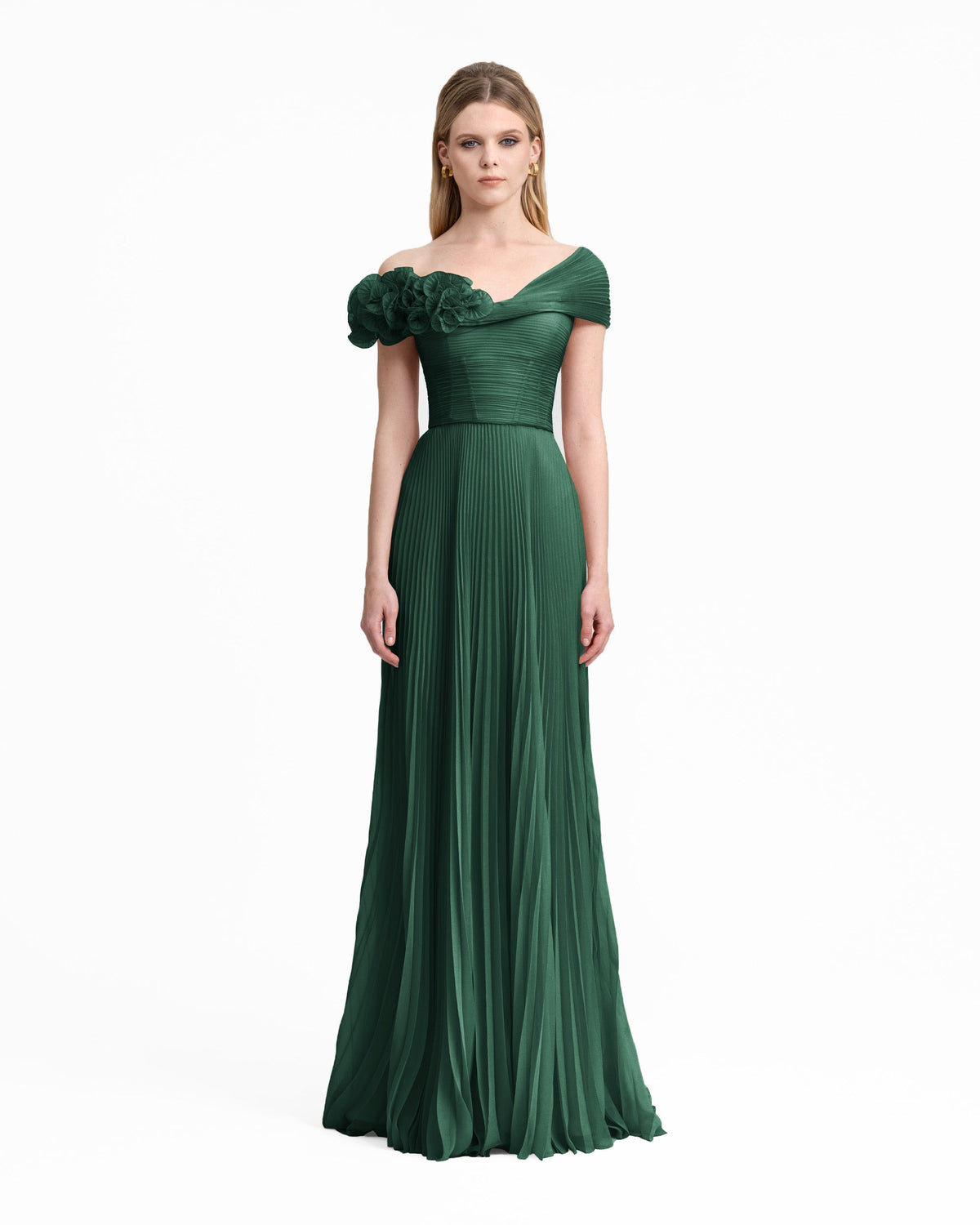 Asymmetrical Chiffon Corset Dress