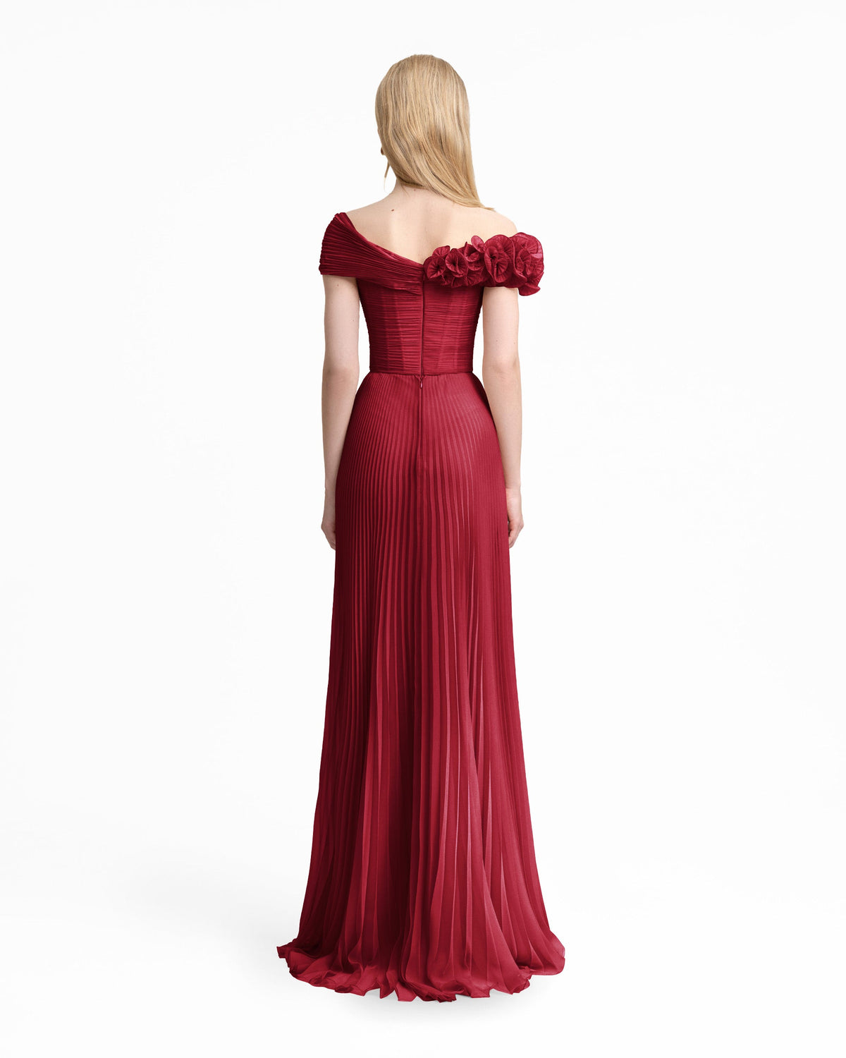 Asymmetrical Chiffon Corset Dress